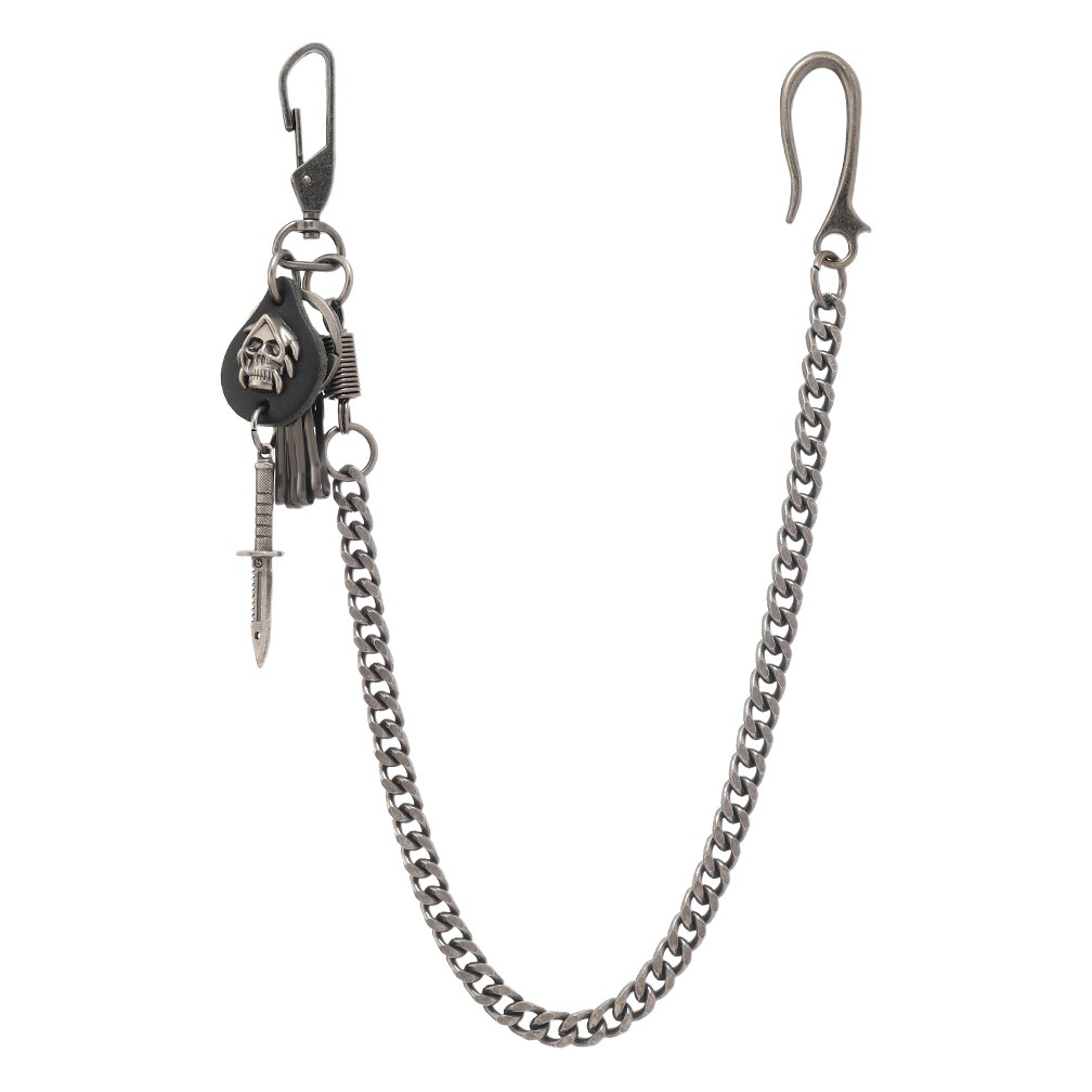 パンクロック男性非主流ズボンチェーンヒップホップストリート