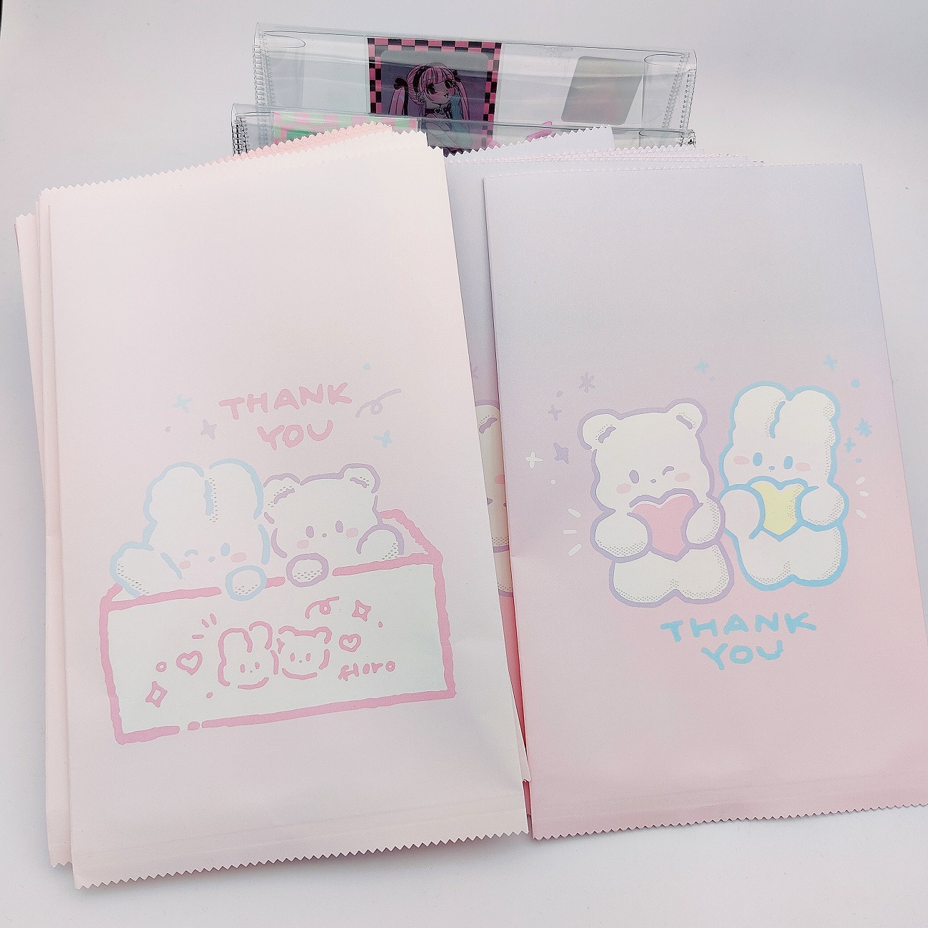 Estilo coreano ins estilo lindo flor bolsa de regalo bolsa de pan bolsa de papel bolsa de almacenamiento bolsa de alimentos al por mayor bolsa de laminación