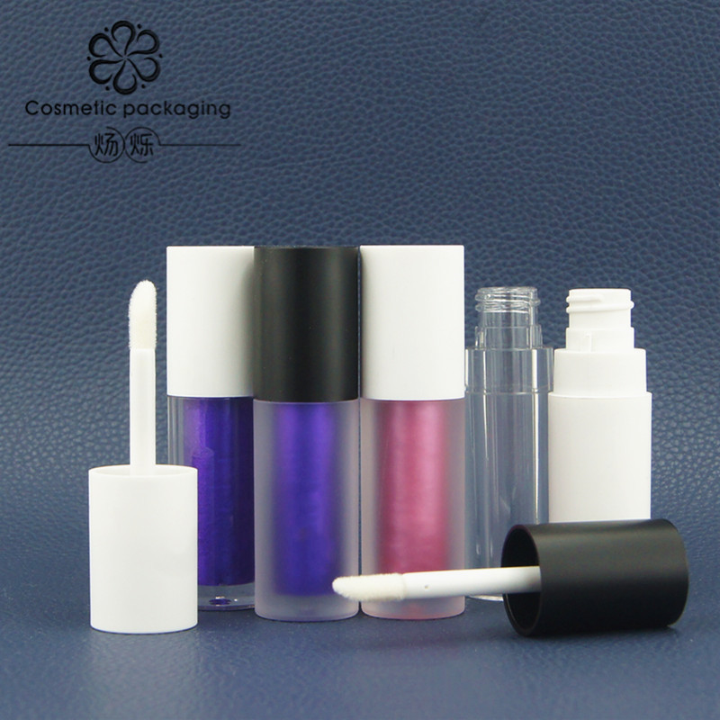 En stock al por mayor sombra de ojos líquida Aire Mate Lip Esmalte redondo botella esmerilado tubo de lápiz labial tubo vacío