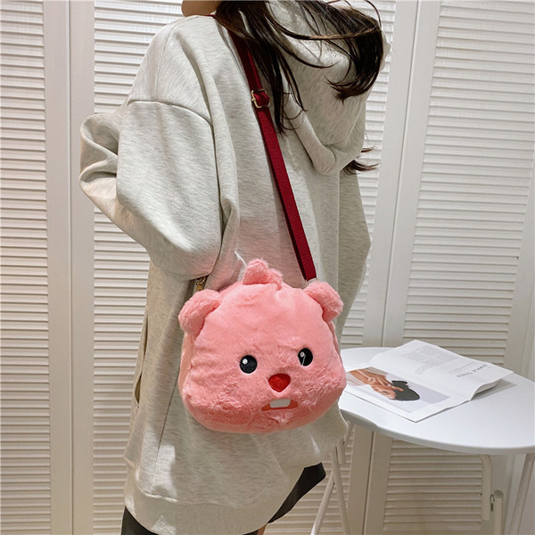 Handheld Japanese cartoon cute high quality one-shoulder bag