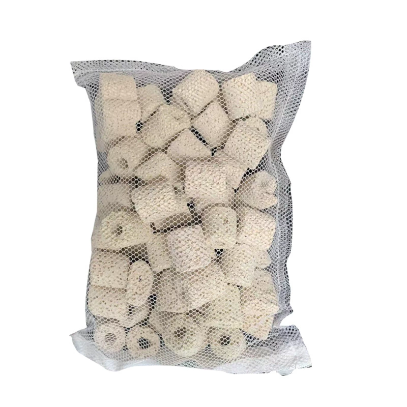White respiratory ring fish tank filter material bacterial house filter water filter material biological respiratory ring aquatic box water purification filter material