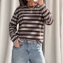 女式宽松秋冬季长袖上衣
