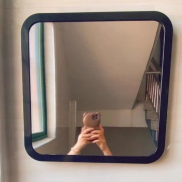 Cuarto de baño colgando pintura estante de almacenamiento impermeable plegable estante de almacenamiento baño inodoro Punch-libre mural montado en la pared armario