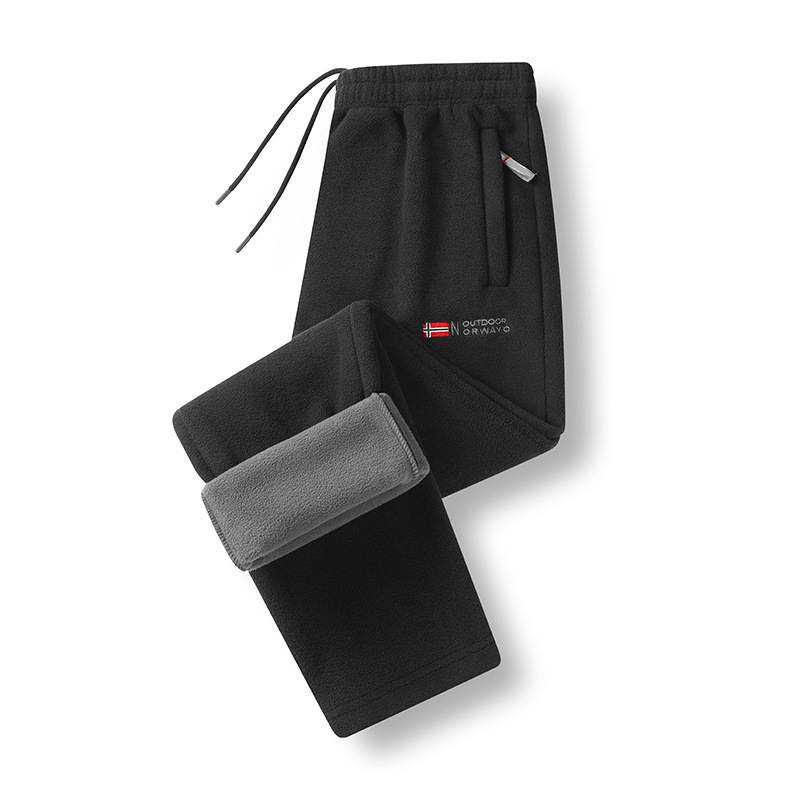 Pantalones de Forro Polar de Doble Cara para Invierno, 780g, Alta Calidad, Populares para Exportación, para Hombre y Mujer, Pantalones con Forro Polar para Mayor Calidez y Uso Casual.