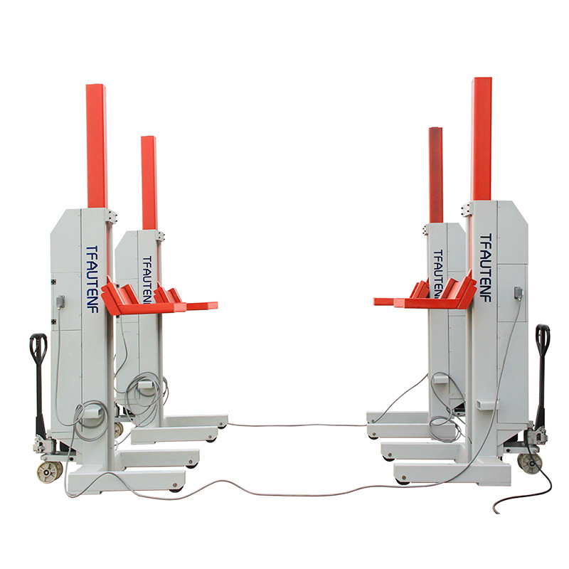 Equipo de elevación del autobús hidráulico atado con alambre inalámbrico móvil del Vehículo Comercial del camión de elevación del tonelaje grande 30 toneladas