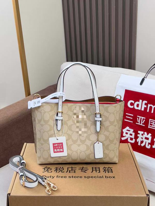 C家蔻家Mollie 25茉莉单肩包手提包斜跨真皮女包带暗标托特购物袋|undefined