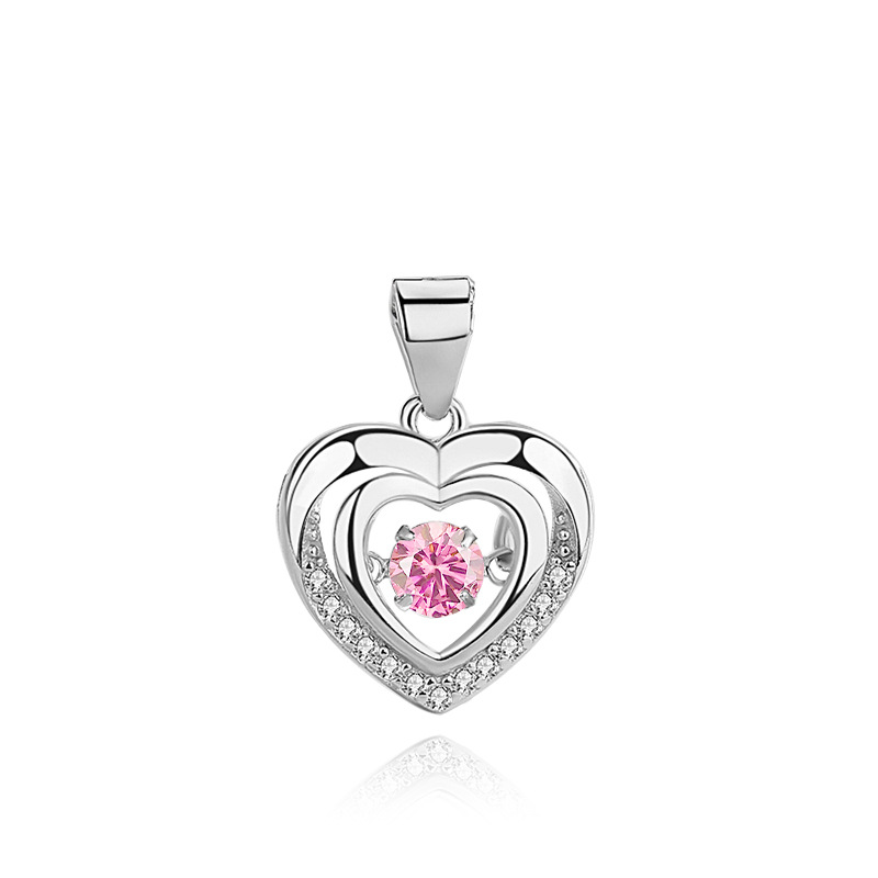 D169 Pink Diamond (colgante único sin cadena)