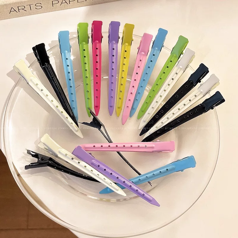 Заколка для челки Hair Grip, 8 отверстий, металлическая, придаёт объём, без следов (9 см)