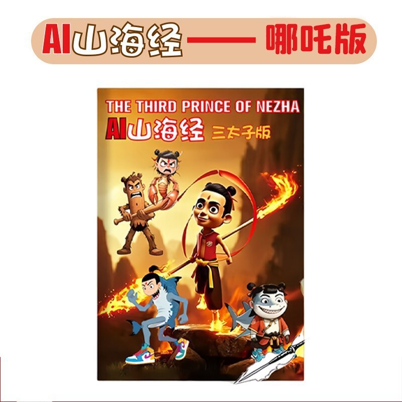AI Tongtong 山海経トレースブック 子供用絵本 クロスボーダー アメリカ海外版 コミックブック ぬり絵|undefined