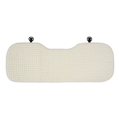 Celebrity Car Interior Supplies, Headrest - beige-puff-check-cushion-rear