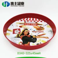 Производственный металлический поднос из жести, поднос для бара и пива, поднос для конфет и фруктов, сервировочный поднос, домашний железный поднос