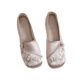 Autumn New Breathable Soft-soled Thick-heeled Embroidered Shoes National Style Women's Single-layer Shoes New Chinese Style Ancient Style Hanfu Shoes Women's Low-heeled