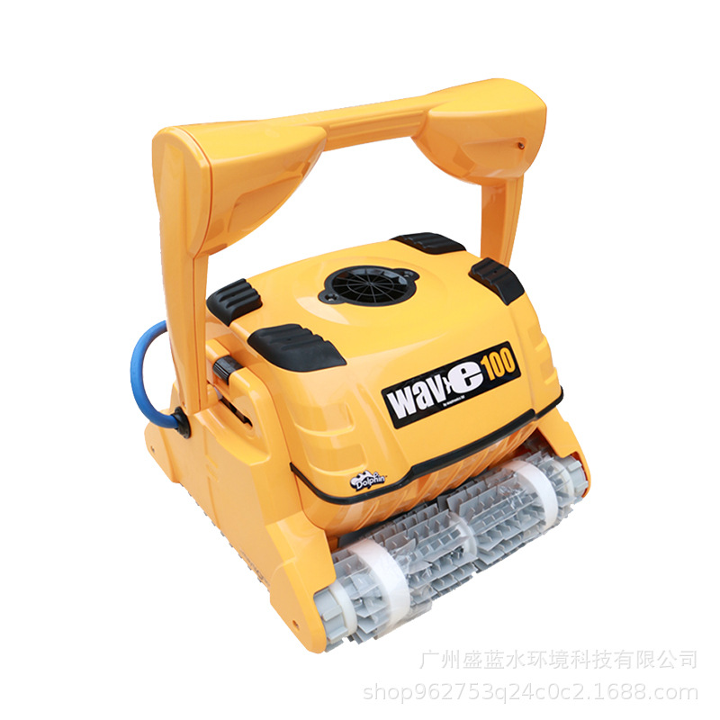 Delfín piscina automática máquina de succión de aguas residuales Weihu WAVE100 aspiradora subacuática inferior de agua máquina de succión de aguas residuales máquina de limpieza