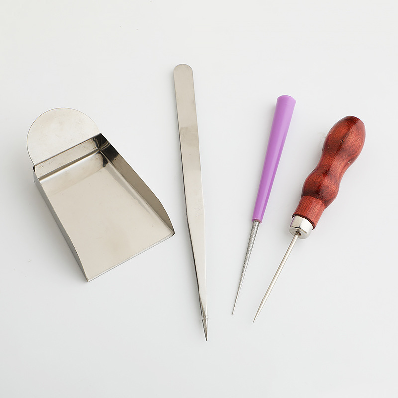 Jewelry DIY Hand Tools Round Nose Pliers Pointed Nose Pliers Diamond Needles Hole Puncher Hole Enlarger Silver Polishing Stick Full Set Wholesale