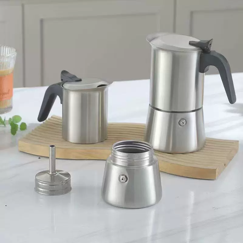 Coffee pot stainless steel, Italy