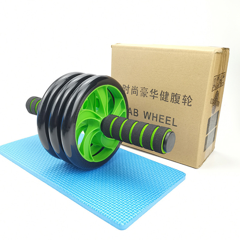 Abdominal Wheel Double Wheel Home Fitness Professional Non-Rebound Abdominal Trainer Bearing Silent Men's and Women's Sports Abdominal Roller Abdominal Wheel Double Wheel Home Fitness Professional Non-Rebound Abdominal Trainer Bearing Silent Men's and Women's Sports Abdominal Roller