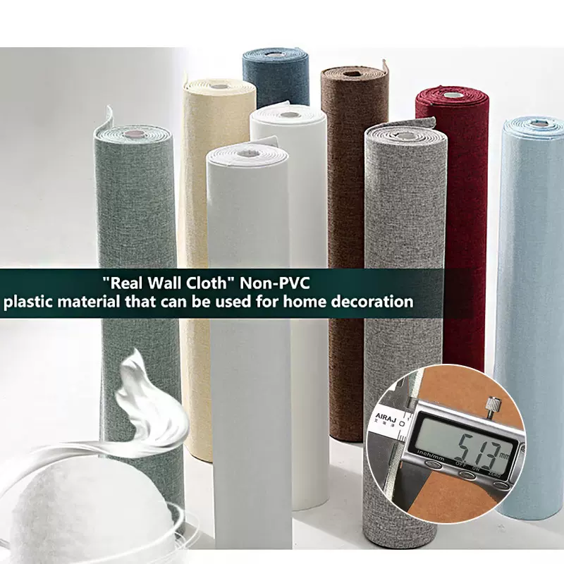 墙咖墙布自粘墙纸壁纸壁布软包墙板电视背景墙贴墙壁贴纸客厅