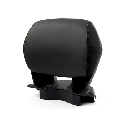 Suitable for 20-24 Yamaha Nmax155 Motorcycle Modification, Non-Destructive Installation of Rear Backrest and Waist Support Bracket (Motorcycle cushion) - black