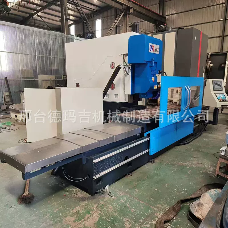 德玛机供应 1米数控铣齿机直齿斜齿加工2米全自动小型齿条铣齿机