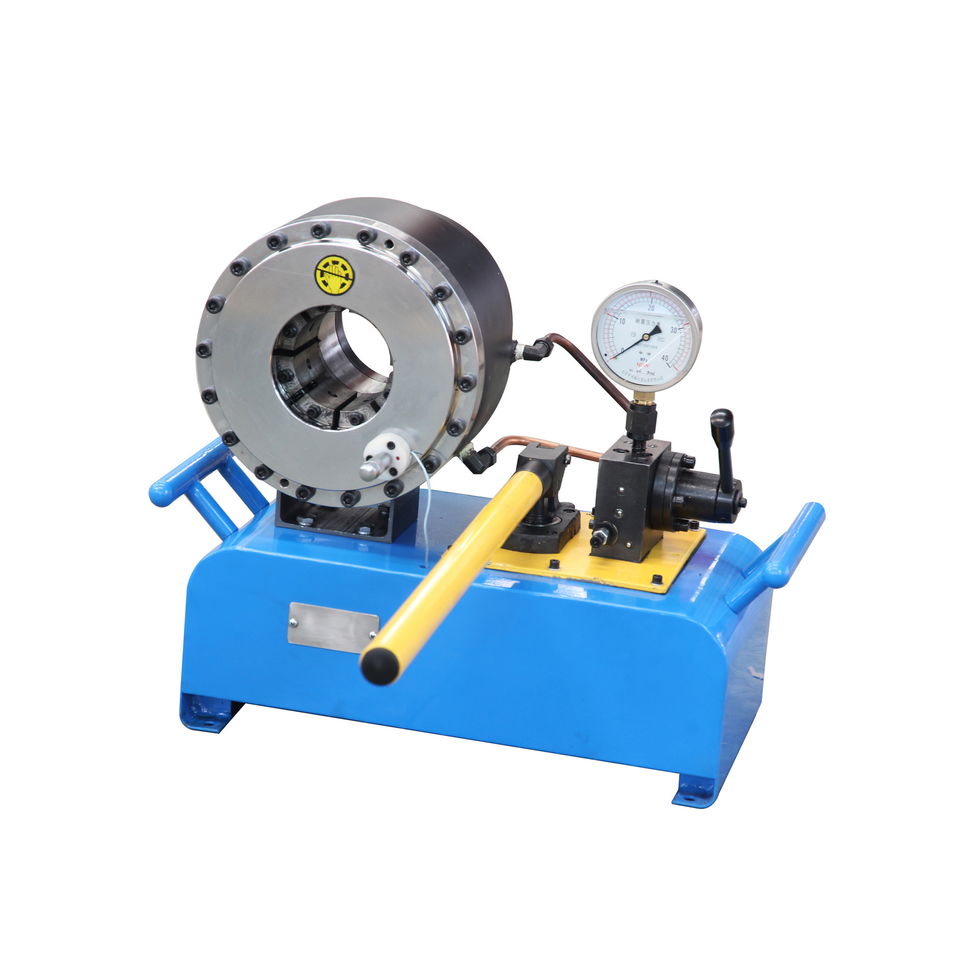 厂家供应小型手动锁管机 半自动扣压管机  宁