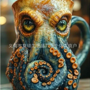 Новый трансграничный продукт: пиратский кубок в стиле Ктулху, пиратская бочка в стиле Ктулху