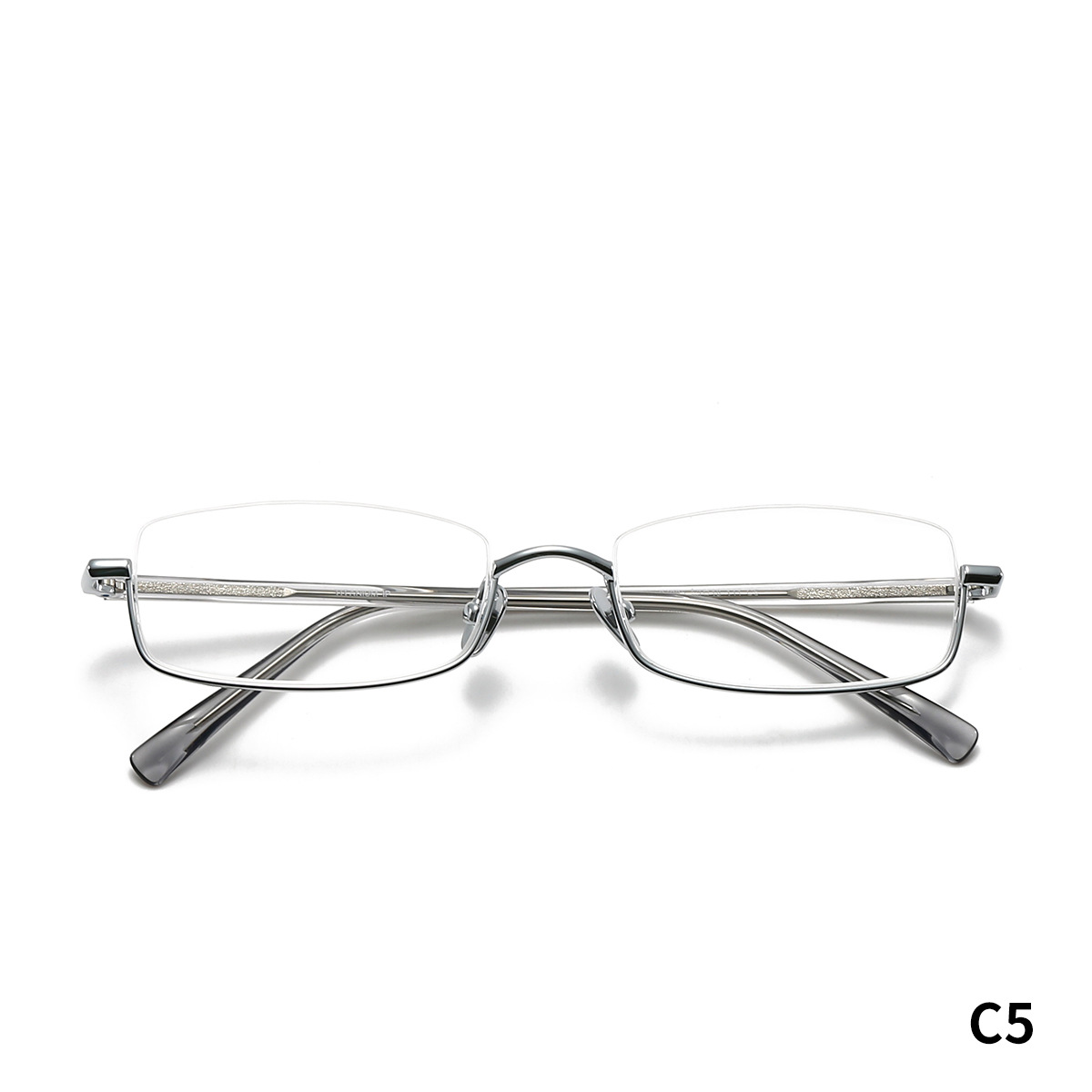STUDIOMUKU gafas de madera cool marco de gafas de mujer cómodo medio marco de gafas retrógrado marco de gafas de hombre