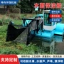 收割蒲草保洁船垃圾鱼塘