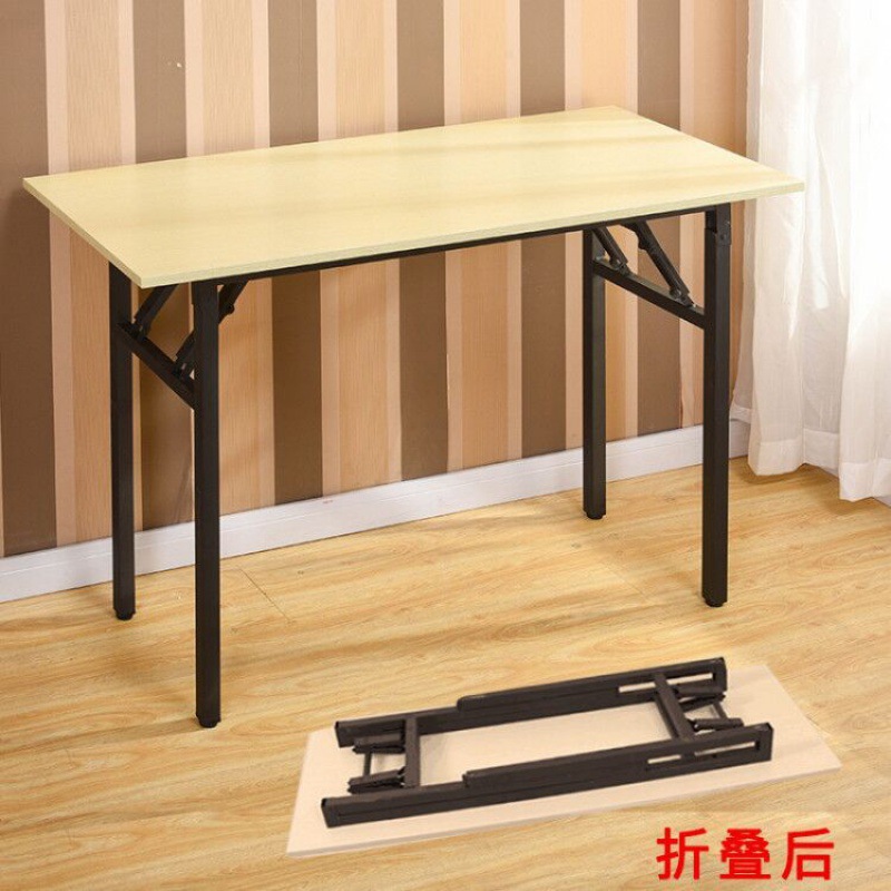 Mesa plegable, mesa cuadrada, mesa de computadora, mesa de comedor, mesa de entrenamiento, mesa de comedor plegable, mesa plegable, mesa de comedor, fábrica combinada de mesas y sillas image 4