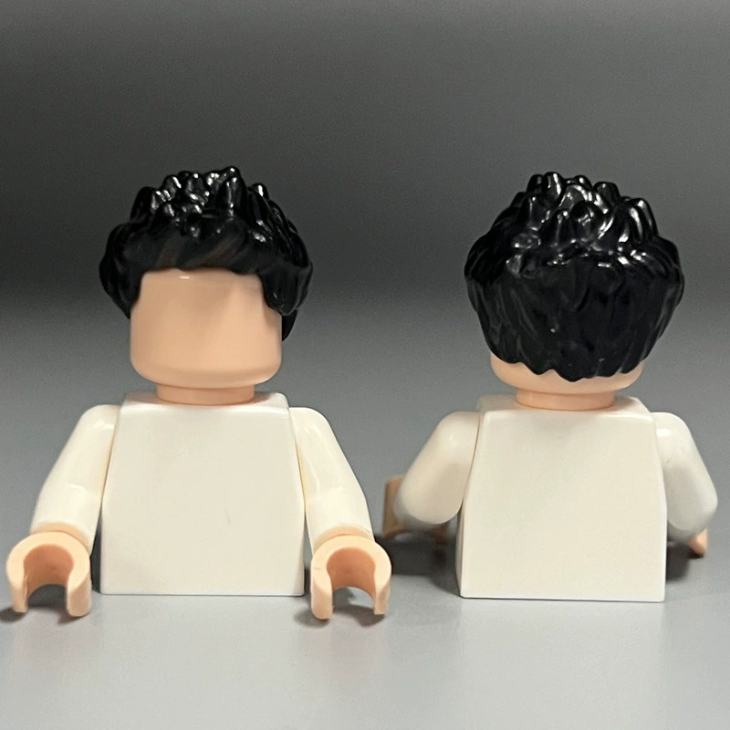 Игрушка Lego аксессуары для мини‑фигурок — набор мелких деталей DIY, разноцветные причёски