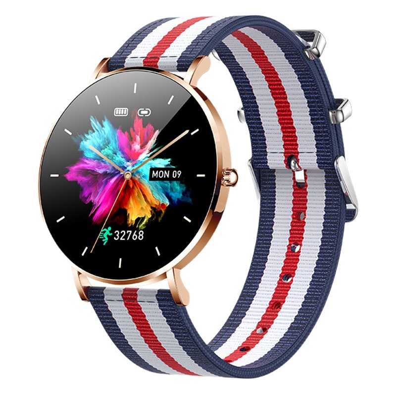 Nueva pulsera inteligente de las mujeres T8 pantalla HD deportes salud paso contando la frecuencia cardíaca presión arterial deportes reloj inteligente