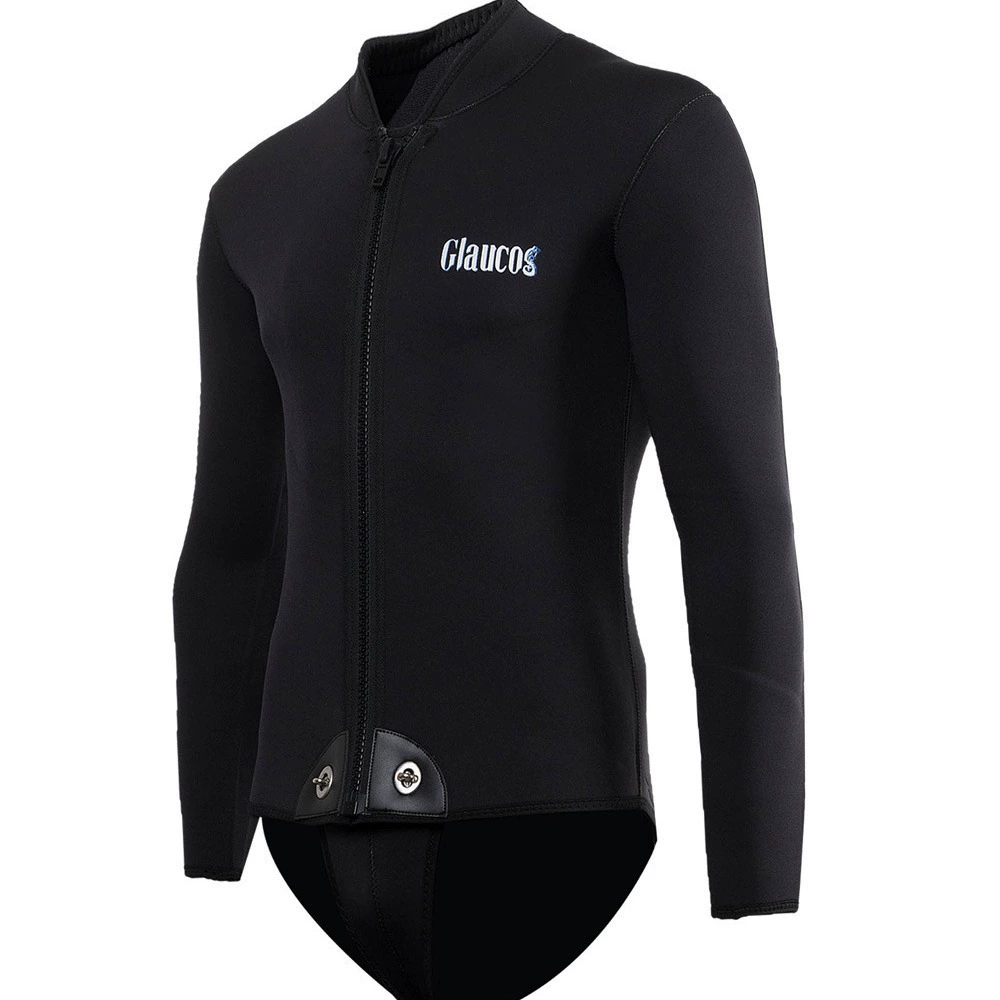 Split keep warm long-sleeve for men and women, 5mm, increased thickness