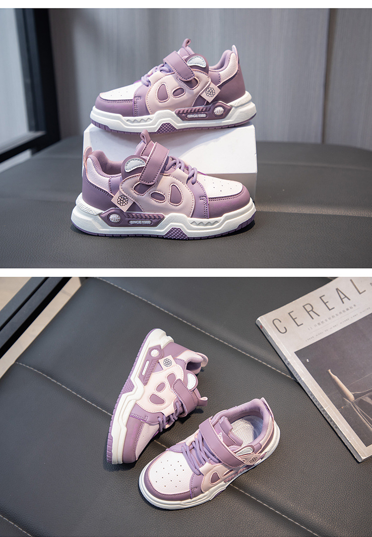 Modische Kindersneaker Mit Klettverschluss Für Mädchen Und Jungen_voghion.com