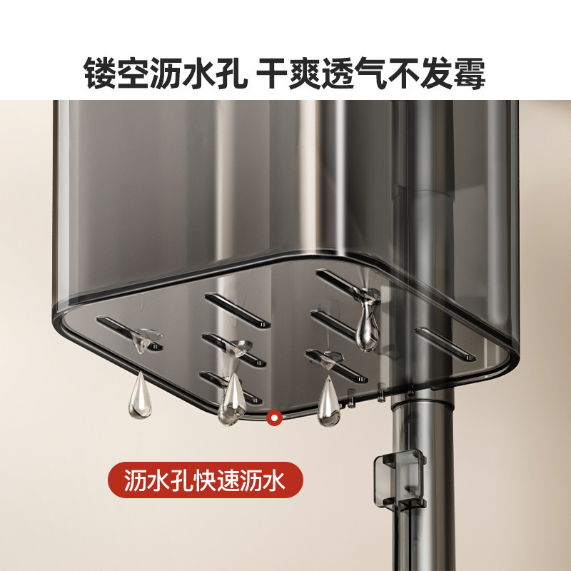 厨房葱姜蒜收纳盒吸盘式置物架生姜大蒜调料收纳筐免打孔墙上挂篮|undefined