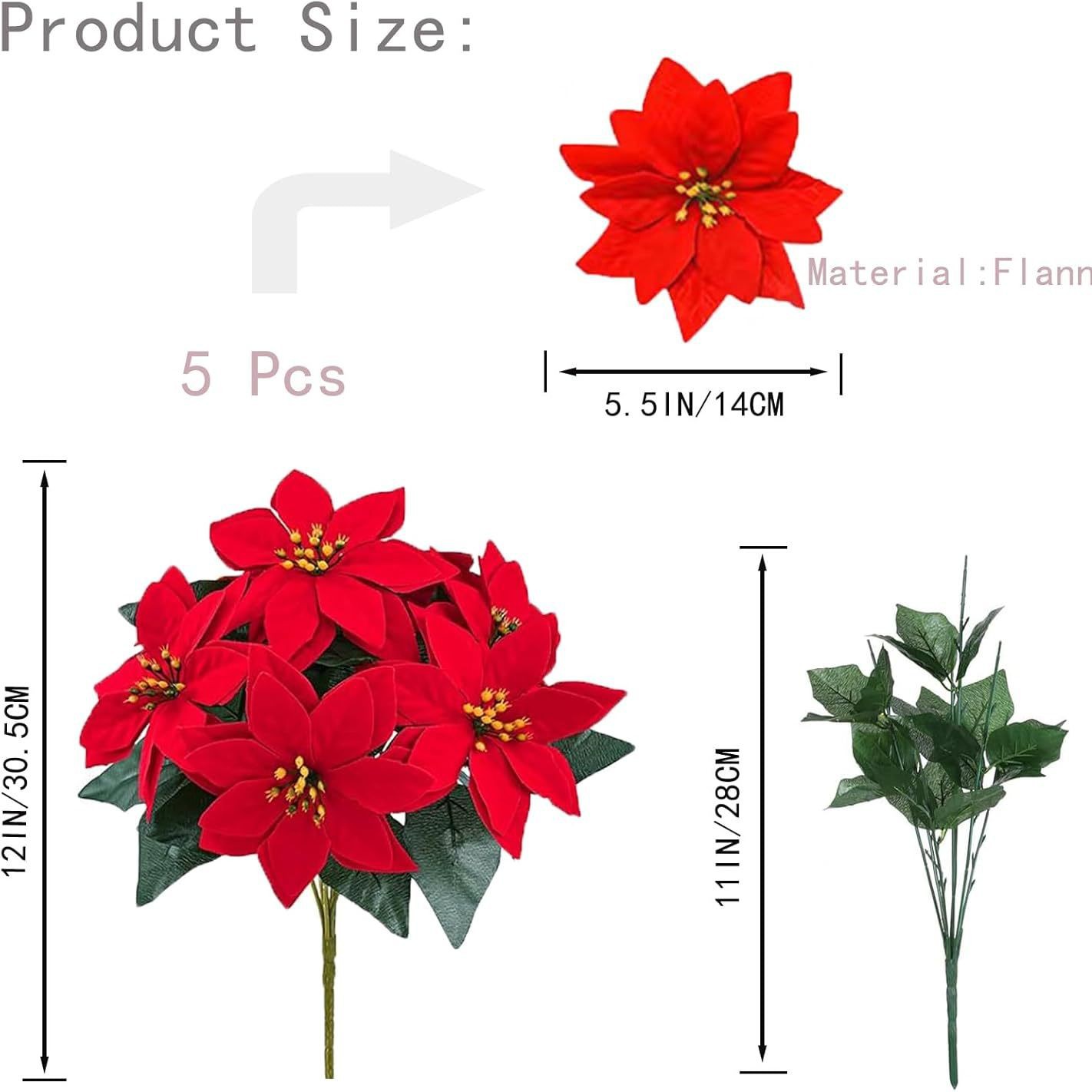 다섯 갈래(빨간색)