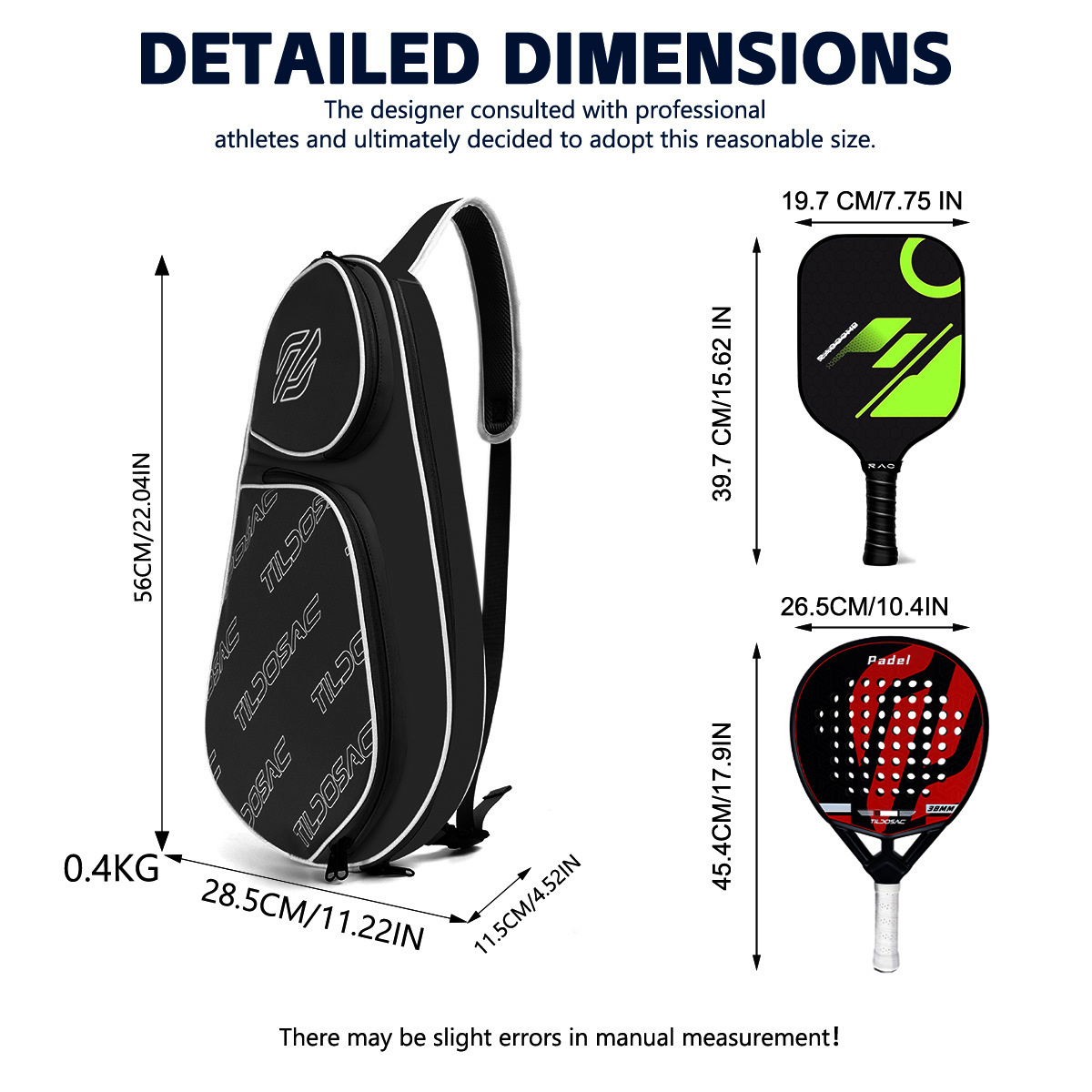 New professional pickleball bag, badminton bag, tennis bag, single-shoulder large-capacity multifunctional outdoor paddle tennis bag