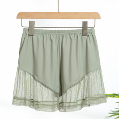 2021 Ribbed Ice Silk Invisible Safety Pants Anti-Bleeding Three-Pocket Shorts Loose Comfort Wearable Leggings New Arrival