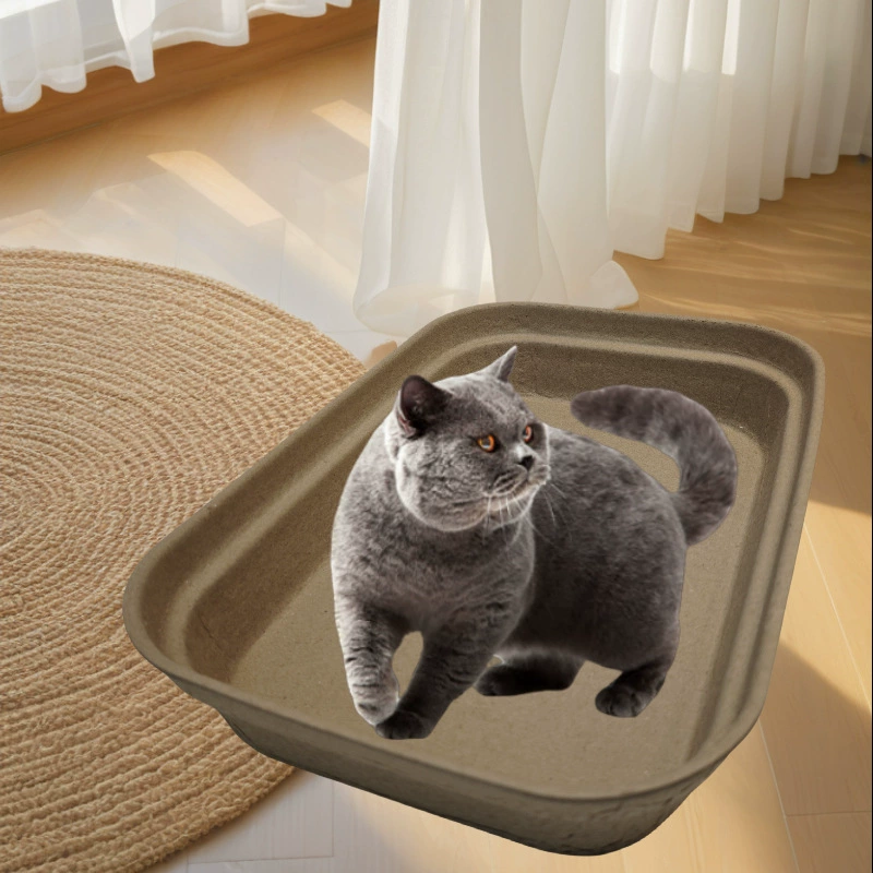 Очень большой открытый лоток для кошек, защита от разбрызгивания, огромный кошачий туалет, очень большой лоток для кошек, товары для животных