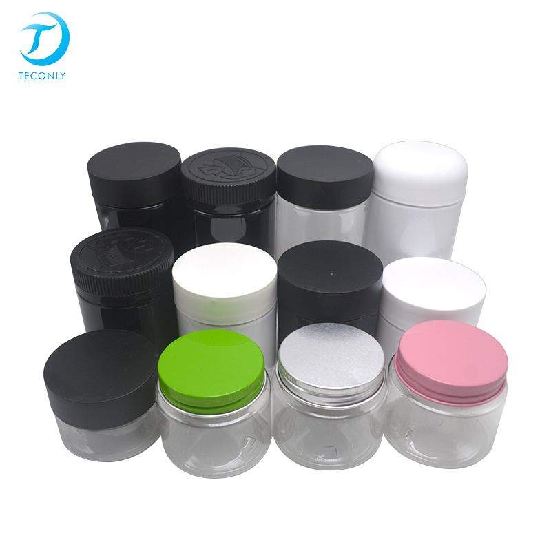 厂家直销2oz PET防儿童罐