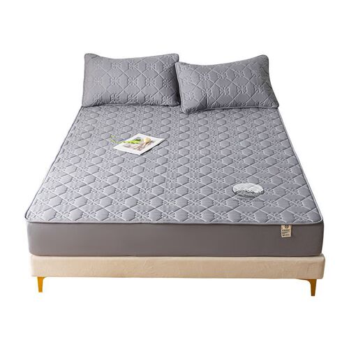 Class A quilted bed sheet, dirt-proof single piece, thickened three-piece set, mattress protector, non-slip bedspread, bed sheet, dust cover cover