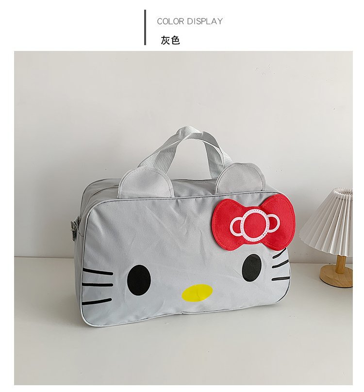 Nueva bolsa de viaje de gran capacidad Oxford caricatura linda bolsa de almacenamiento para viajar bolsa de hombro bolsa de mano