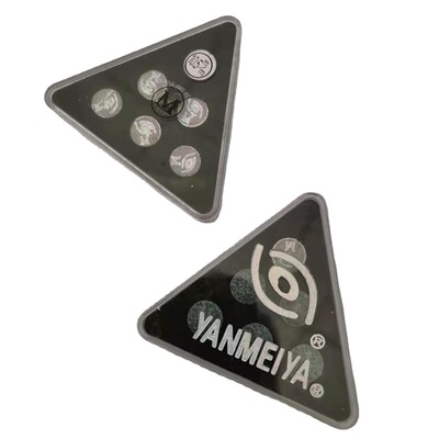 艳美亚台球杆皮头英式斯诺克小头杆头10.5mm台球杆枪头台球配件|ms