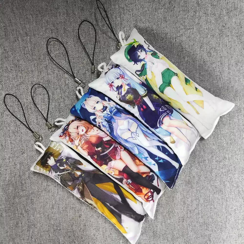 Пуфик-брелок Honkai Star Railway мини-подвеска мини-даний Dakimakur школьный вариант