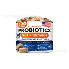 亚马逊热销宠物保健品狗狗益生菌咀嚼片保护肠胃消化健康代加工
