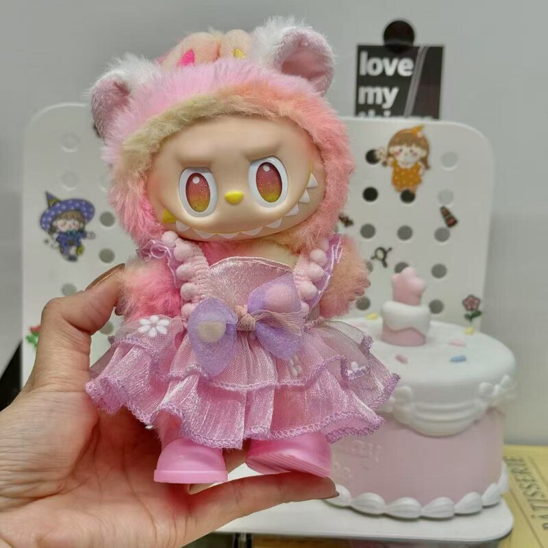 スポット 17 センチメートルラブドール服第一世代、第二世代、第三世代 LABUBU ペンダント人形服スーツアクセサリー周辺服|undefined