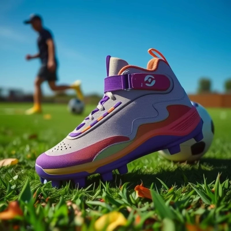 Расширенный дизайн противоударного носка, конструкция поддержки свода стопы, профессиональные мужские бейсбольные кроссовки, поддержка логотипа, настройка