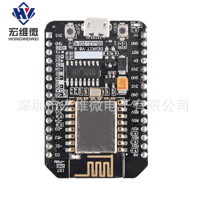 Черная плата разработки NodeMCU LUA Wi‑Fi для IoT, серийный Wi‑Fi модуль ESP8266