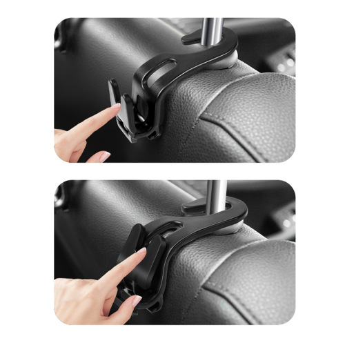 Car hook foldable storage storage 10KG load-bearing multi-functional creative car hook rear seat car hook