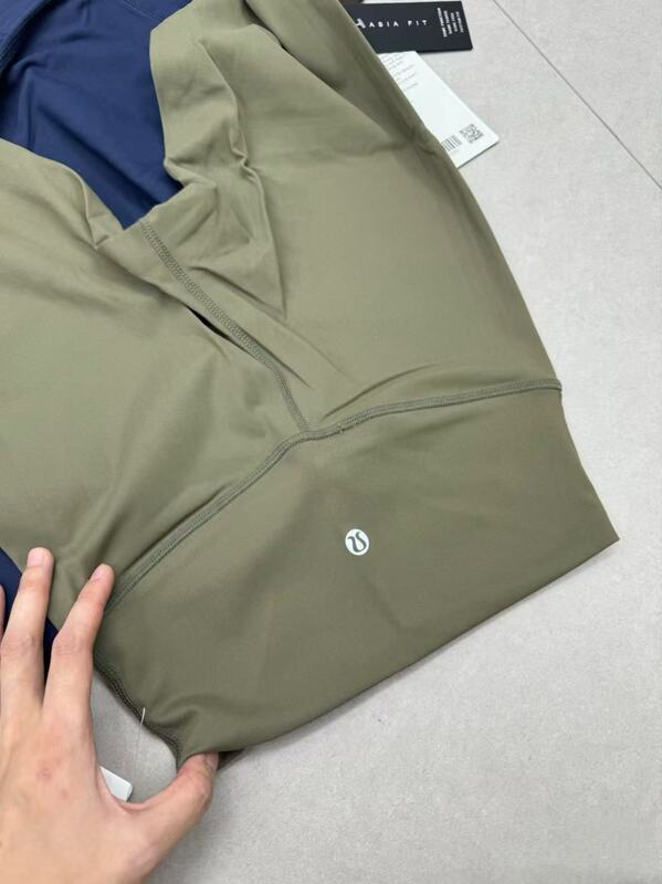 lulu同款瑜伽Align九分裤女裸感无尴尬线修身高腰提臀运动健身裤|undefined