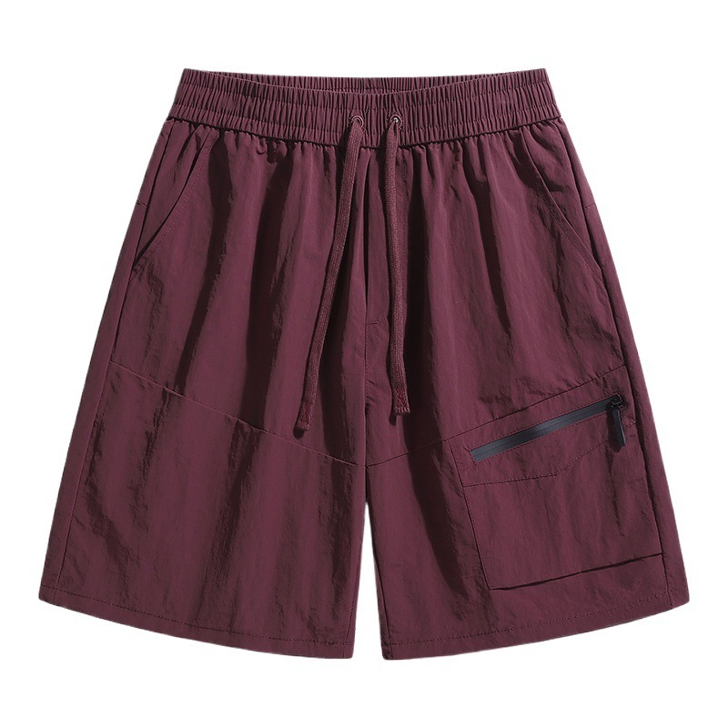 Transfronterizo de verano grande nuevo tipo de pantalones cortos de trabajo pantalones de cinco puntos estadounidenses pantalones deportivos casuales sueltos para hombres transporte rápido y seco