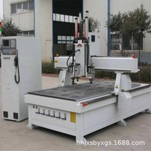 铝蜂窝板橡胶板雕刻机自动推料编程实例塑料模板开料机